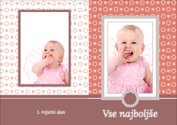 Prvi rojstni dan Zunaj