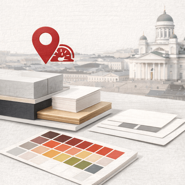 Kaikki messuille yhdellä tilauksella – roll-upit, banderollit, beach flagit ja flyerit nopeasti Helsingistä.