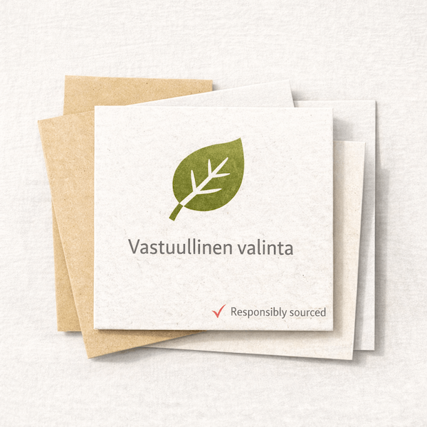 Eco-Friendly Paper for Print Products – Info Ympäristöystävällinen paperi painotuotteisiin