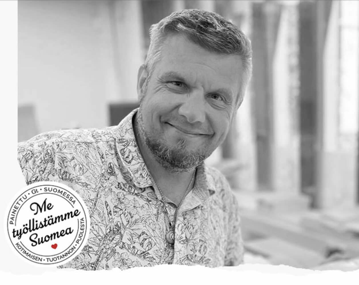 Entrepreneur at aDigi print house in Helsinki