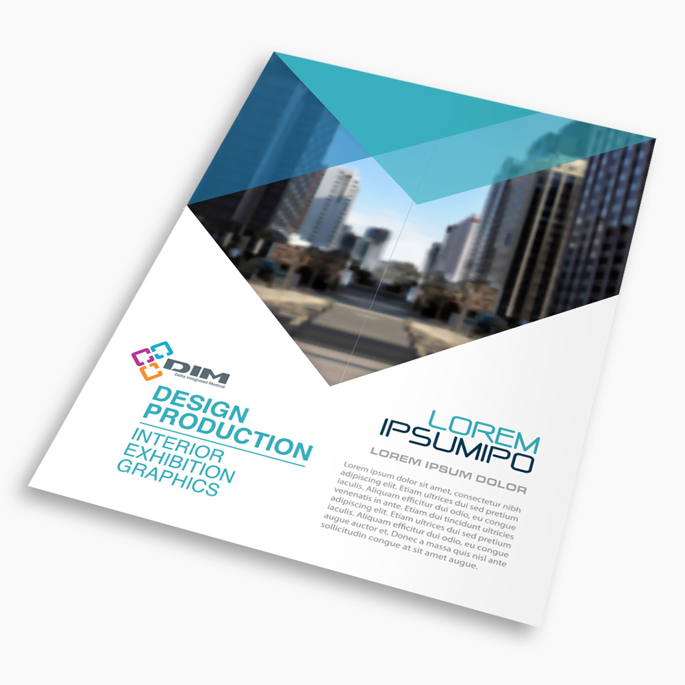 Brochure A4 4-pages Pro