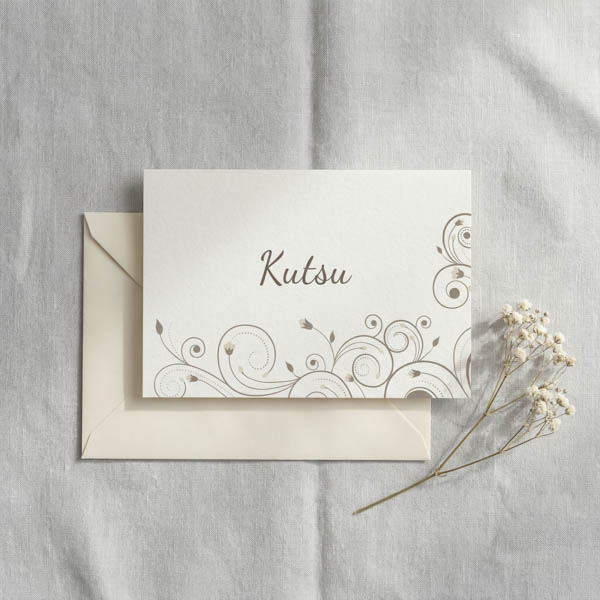 Invitation card A6