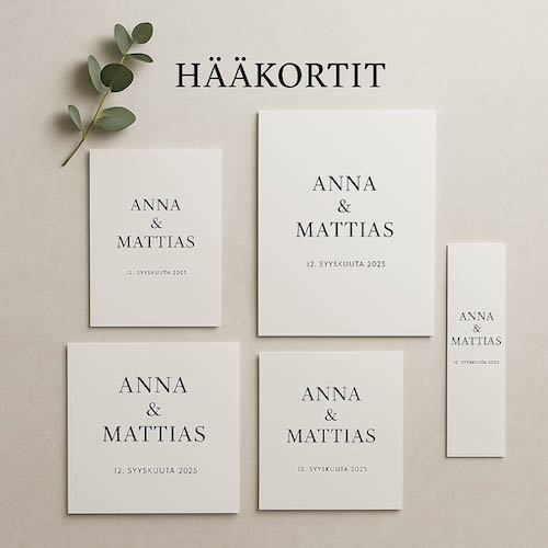 Wedding print products