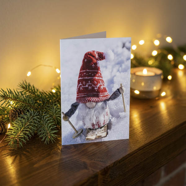 Christmas card Folded