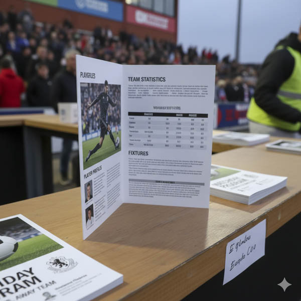 Käsiohjelma A5 4-sivua