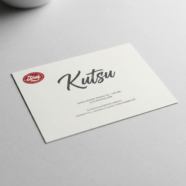 Invitation card A5