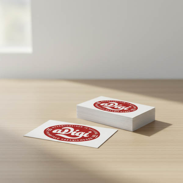 Laminated business cards