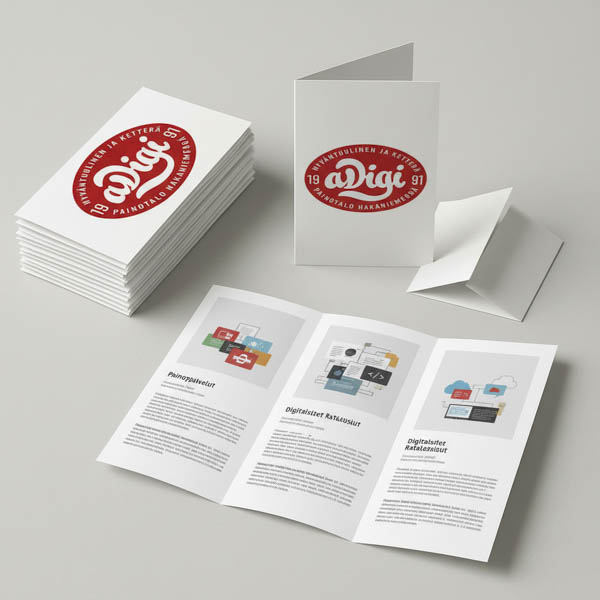 Folded brochures 6-pages