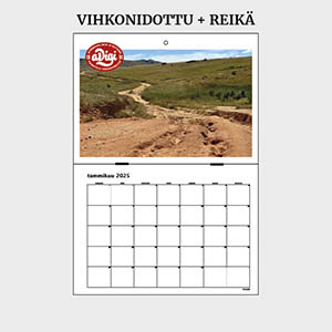 Stapled Calendar