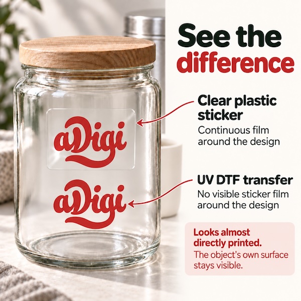 UV DTF transfer stickers
