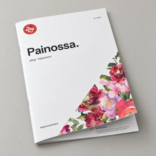Printed Booklet A4, Colour Saddle-stitched Print Booklet A4