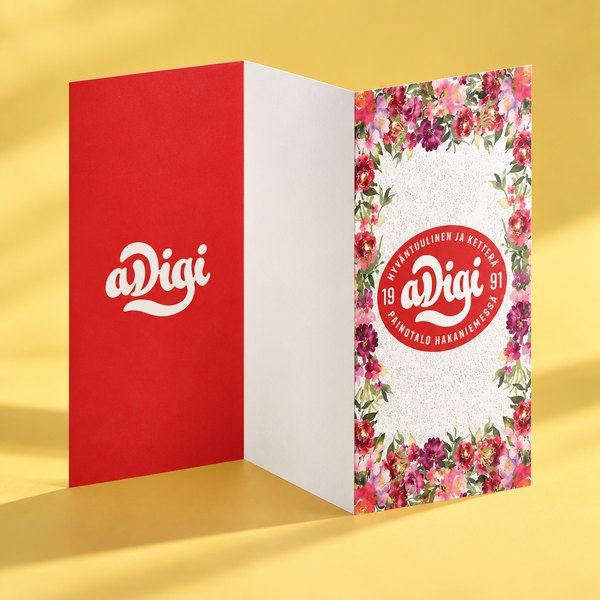 Six-page folded brochure
