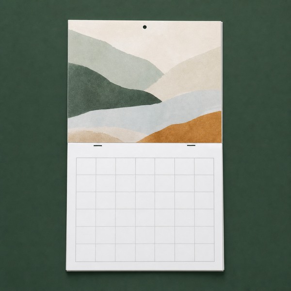 Stapled Calendar Stapled Calendar printed – corporate and gift calendar | aDigi Print Helsinki