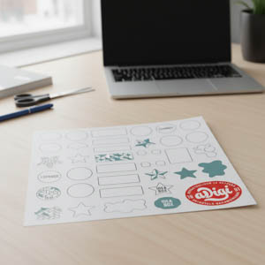 Tarra-arkki Matta paperitarra