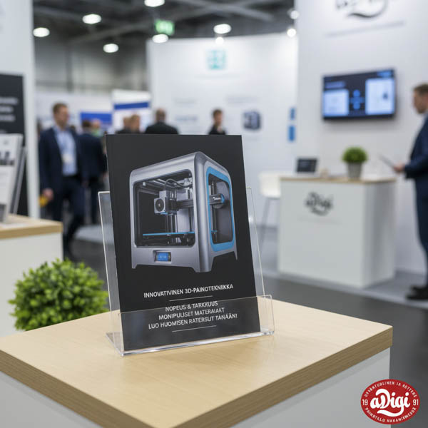 A4 exhibition brochure A4 exhibition brochure printed – marketing material for businesses | aDigi Print Helsinki