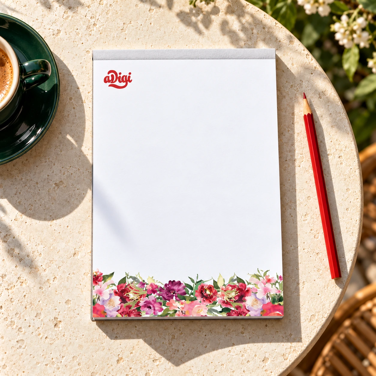 Custom printed notepads
