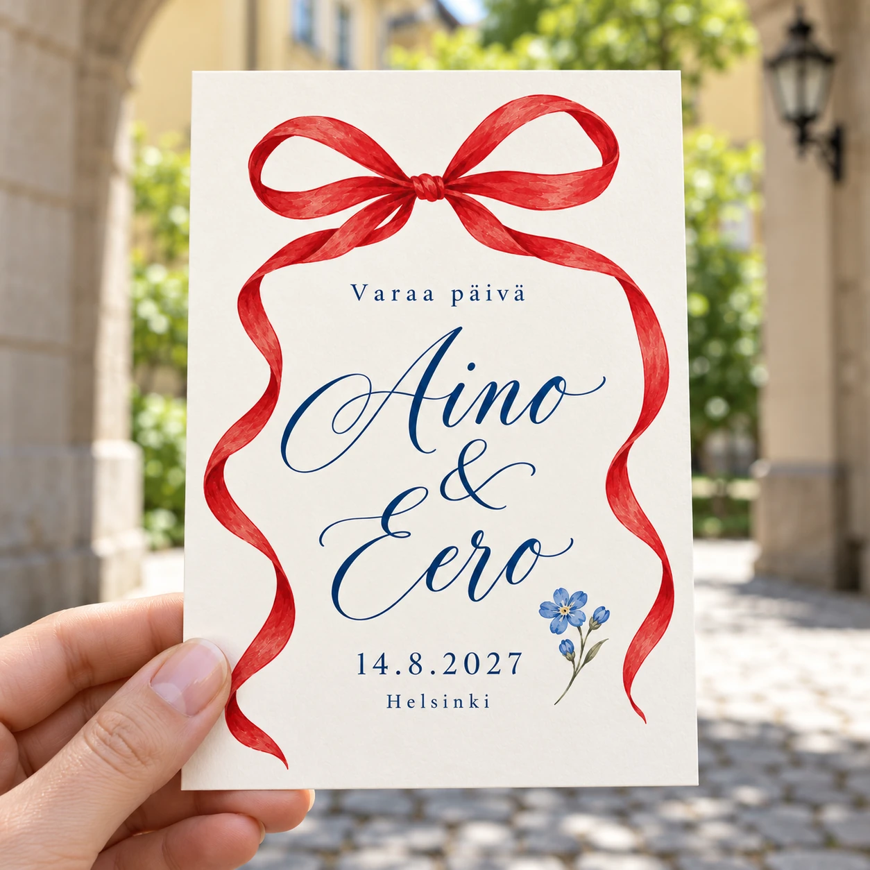 Save The Date Card A6