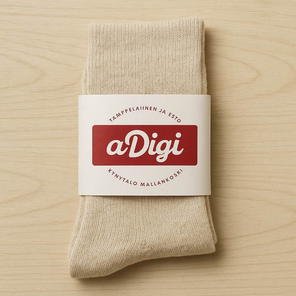 Paper Band Paper Band printed – effective in-store advertising | aDigi Print Helsinki