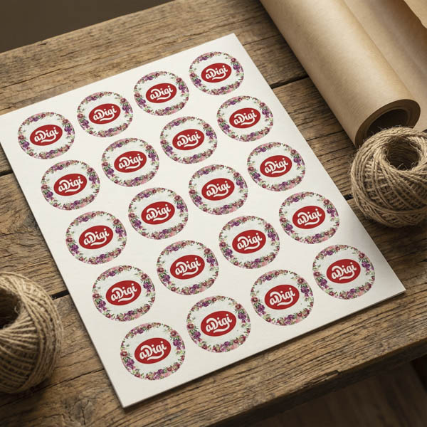 Round Sticker 50 mm