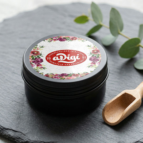 Synthetic label sticker