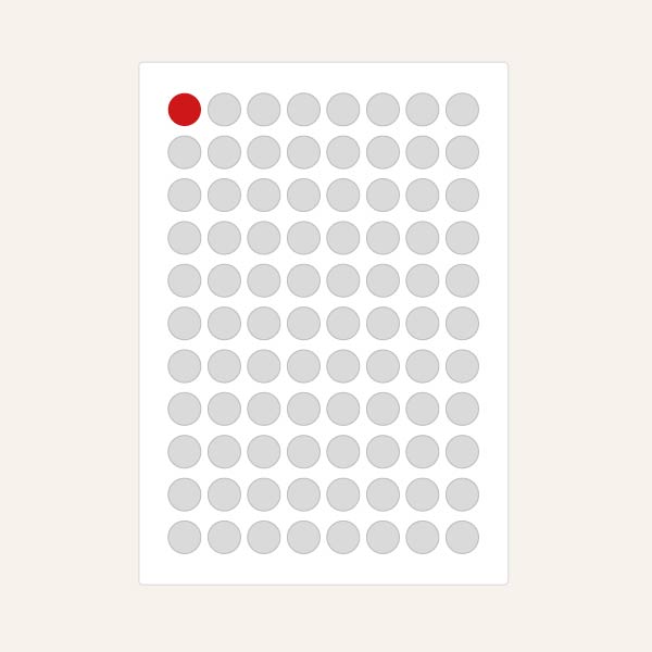 Round Sticker 20 mm
