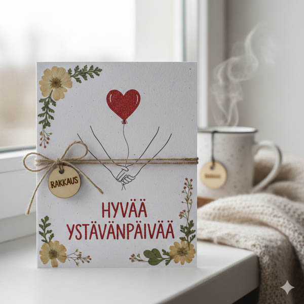 Ystävänpäiväkortti