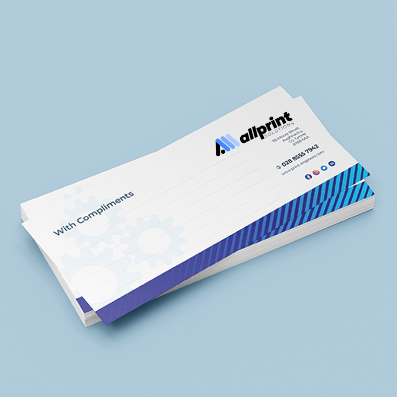 Complimentary Slips 2