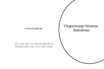 Edukacja i szkolenie