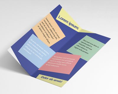 Pointy and colourful Tył