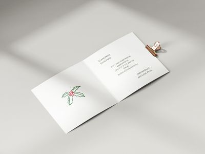 Świątecznie z ostrokrzewem