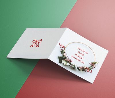 Świąteczny wieniec