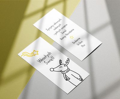 Świąteczny renifer