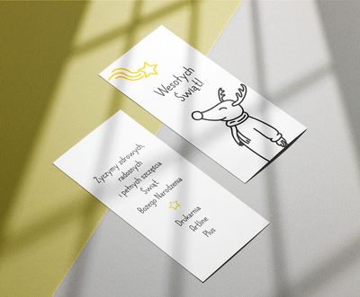 Świąteczny renifer