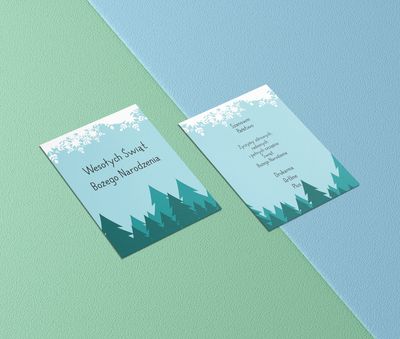 Świąteczna sceneria