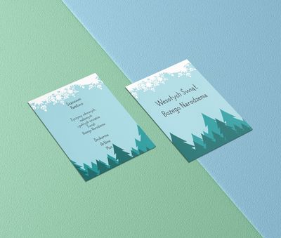 Świąteczna sceneria