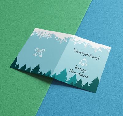 Świąteczna sceneria