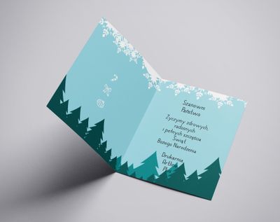 Świąteczna sceneria