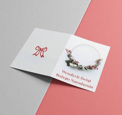 Świąteczny wieniec