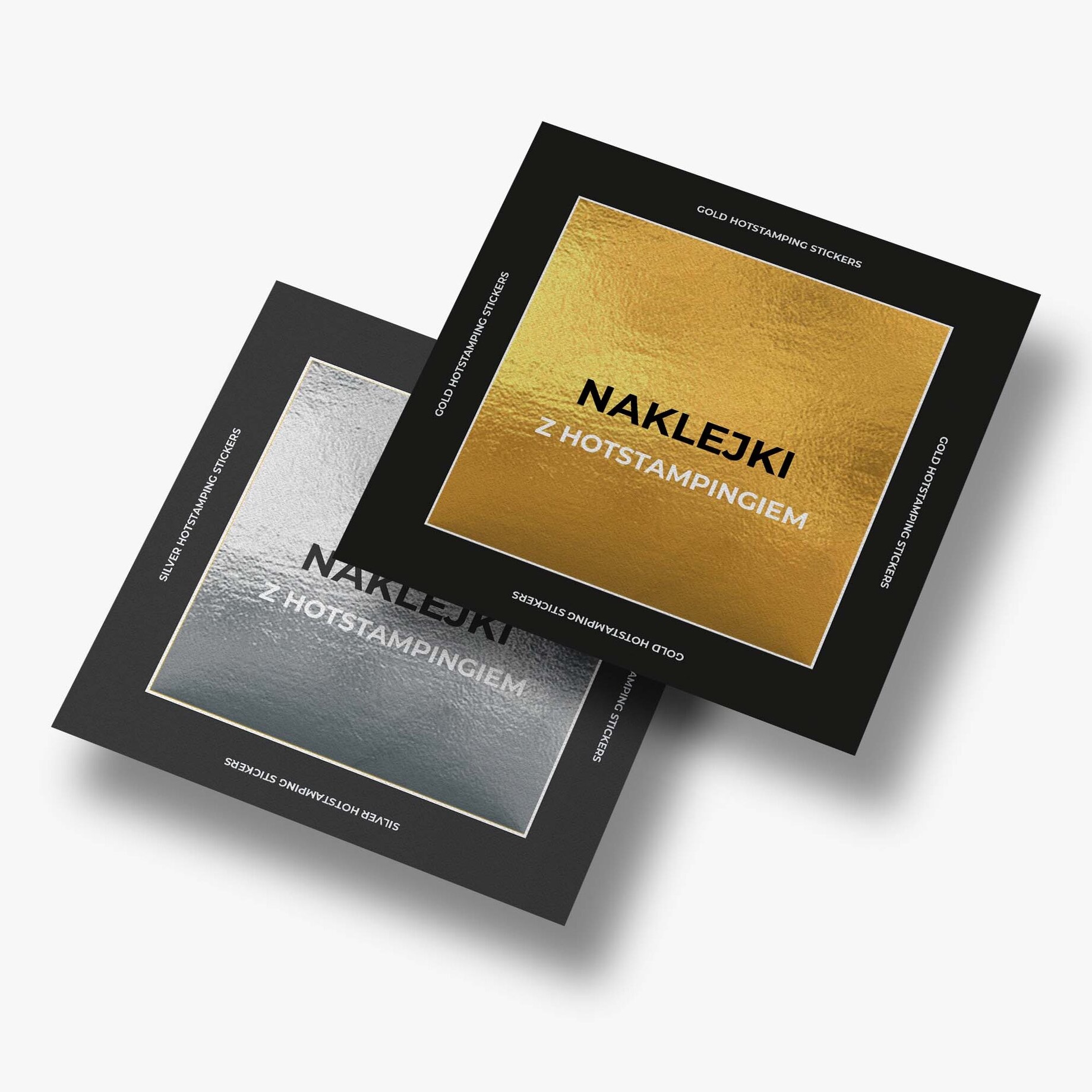 Rectangular stickers