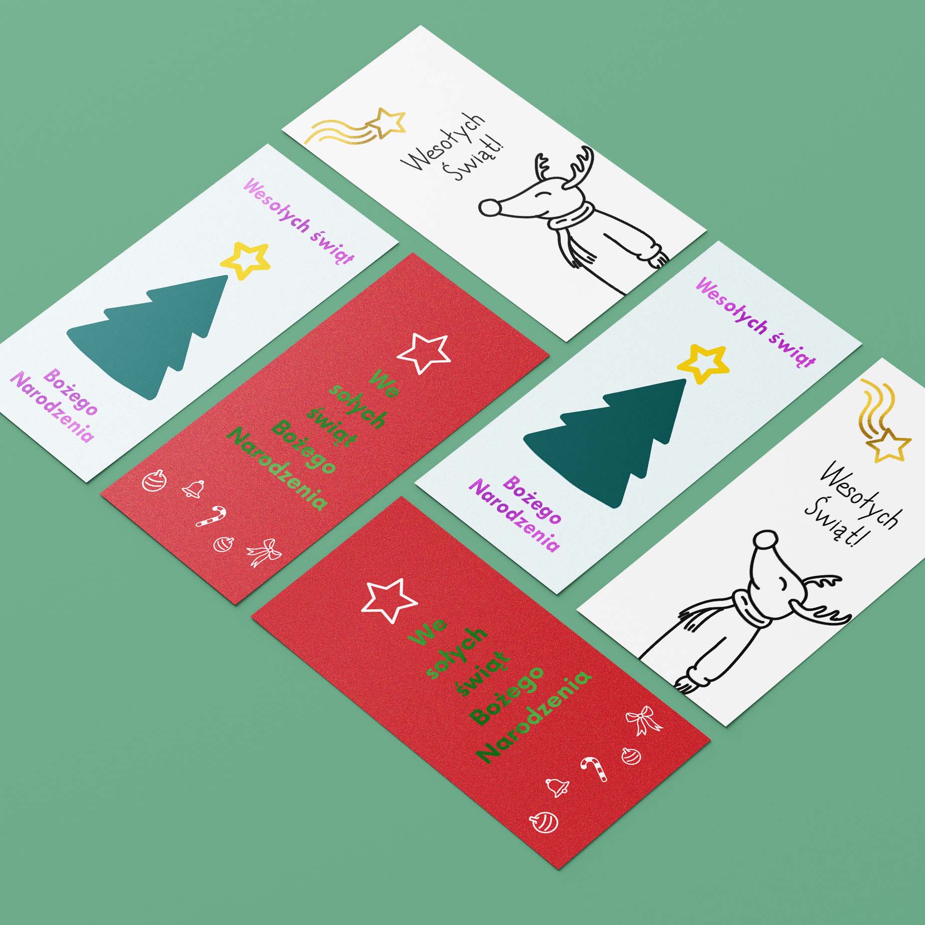 Kartki Świąteczne Hot Stamping