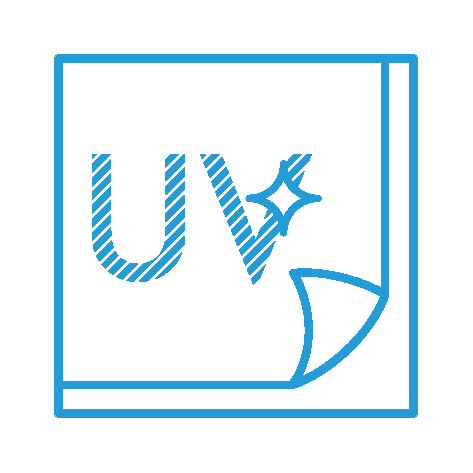 Folia Matt + lakier UV wybiórczo