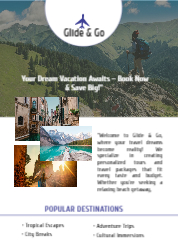 Travel Flyer
