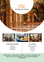Hotel Flyer