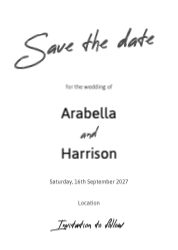 Save the Date 3
