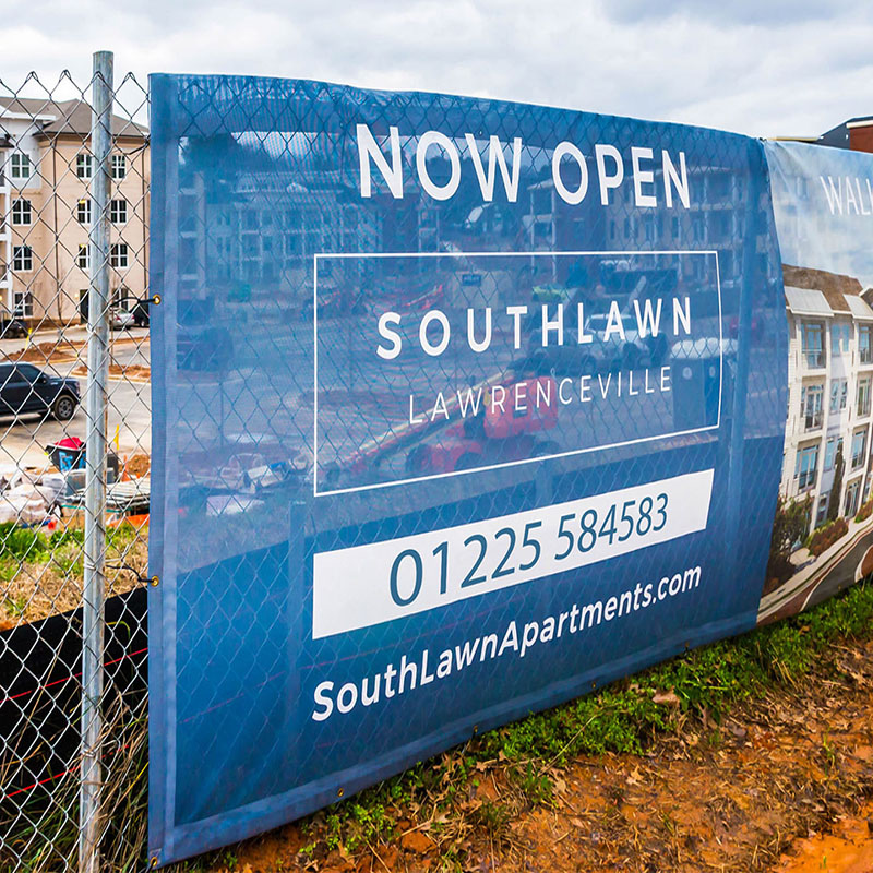 Site Fencing Banners & Covers