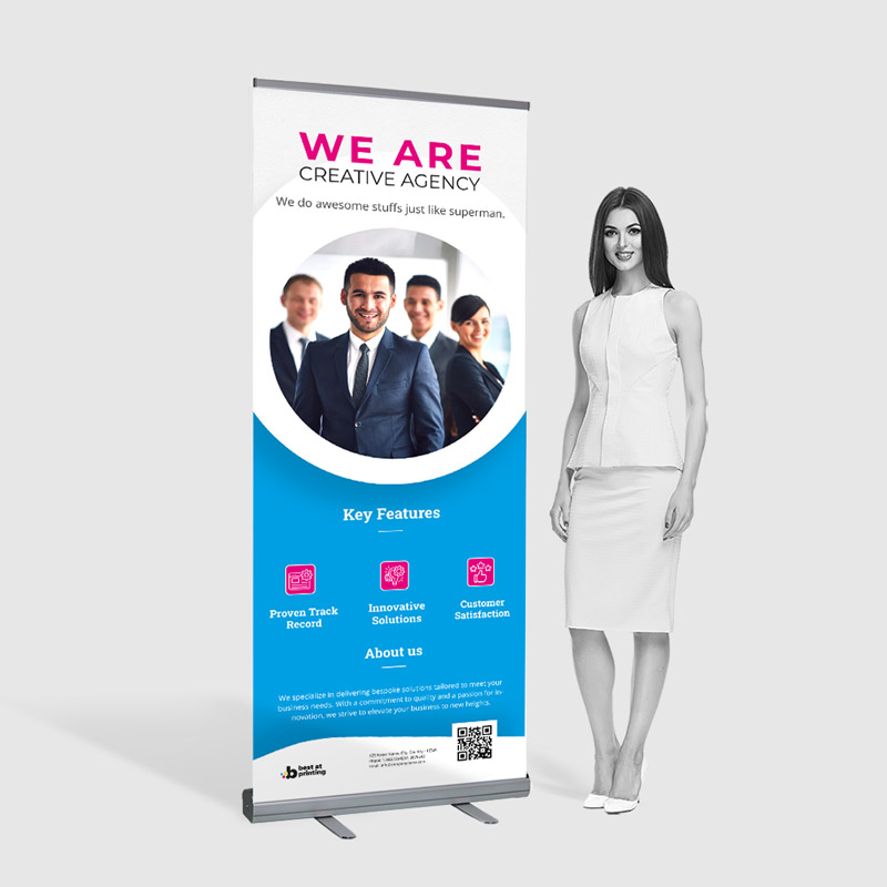 800mm Pull up Banner