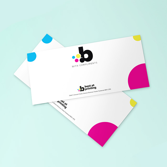 Printed Compliments slips