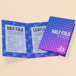 Half Fold Leaflet