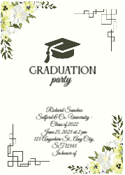 Graduation Invitations 1