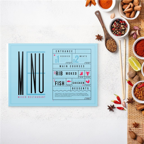 Paper placemats
